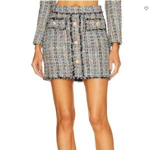 Generation Love - Rainbow Tweed Skirt - NWT